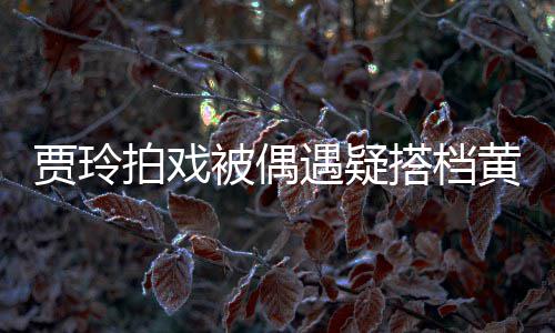 被偶拍戏辆房列太气派遇疑贾玲搭档黄渤 四车并